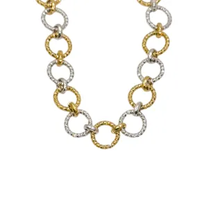 Michaela Mixed Metals Layering Chain