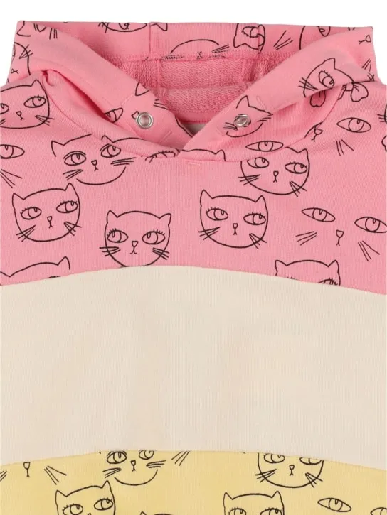 Mini Rodini   Printed organic cotton hoodie 