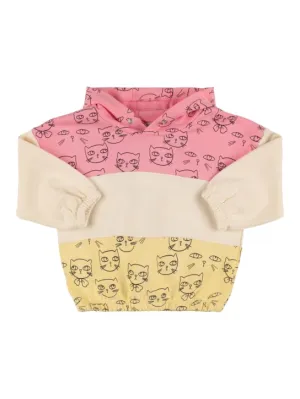 Mini Rodini   Printed organic cotton hoodie 