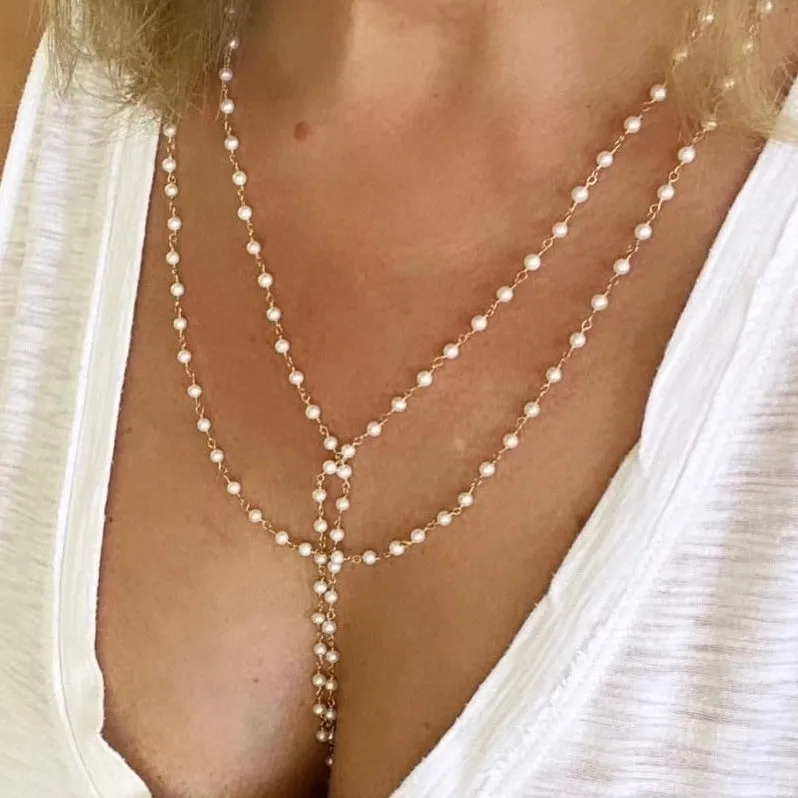 Pearl Necklace - La Perla