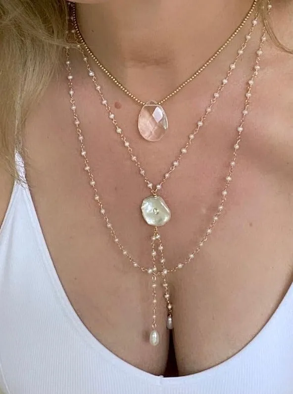 Pearl Necklace - La Perla