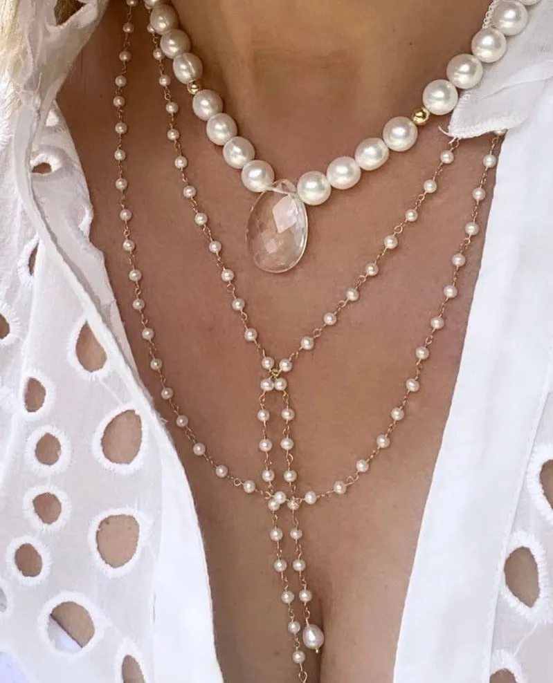 Pearl Necklace - La Perla