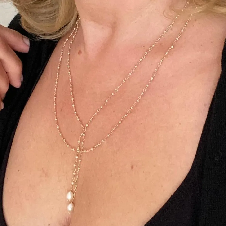 Pearl Necklace - La Perla