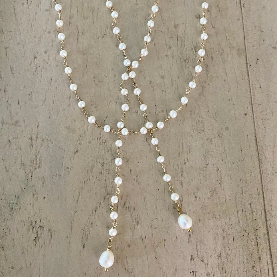 Pearl Necklace - La Perla