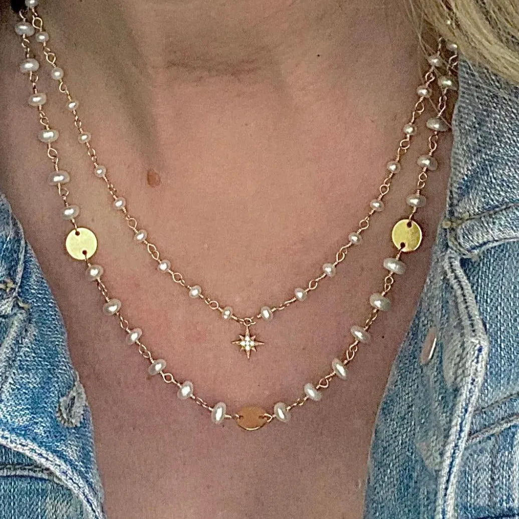 Pearl Necklace North Star
