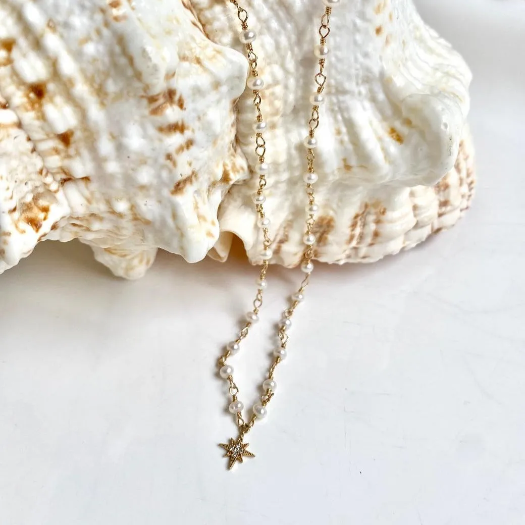 Pearl Necklace North Star
