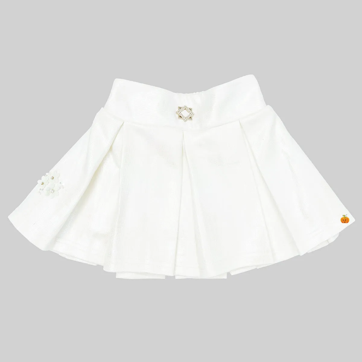 Pista & Lemon Dotted Skirt and Top for Girls