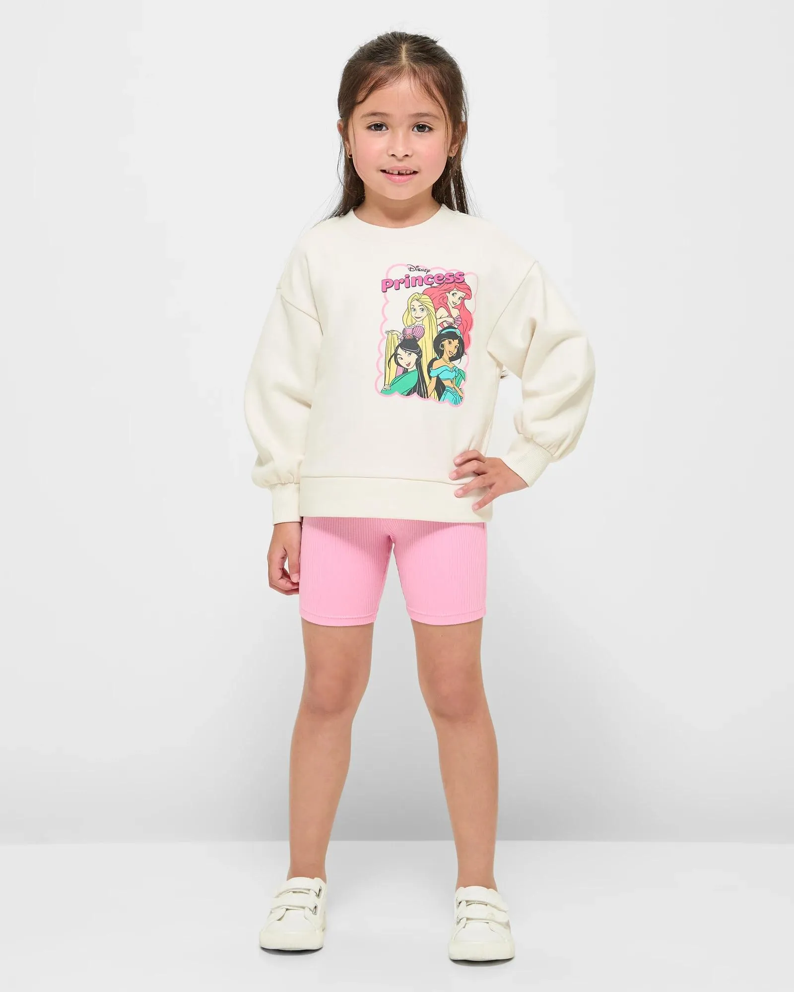 popular  Disney Princess 2 Piece Jumper and Shorts Set