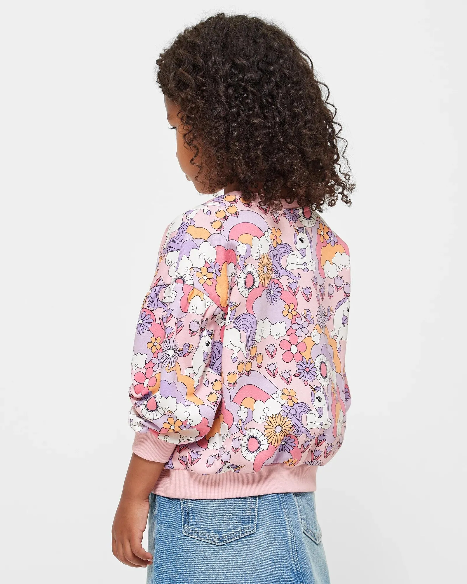 popular  Unicorn Balloon Sleeve Jumper