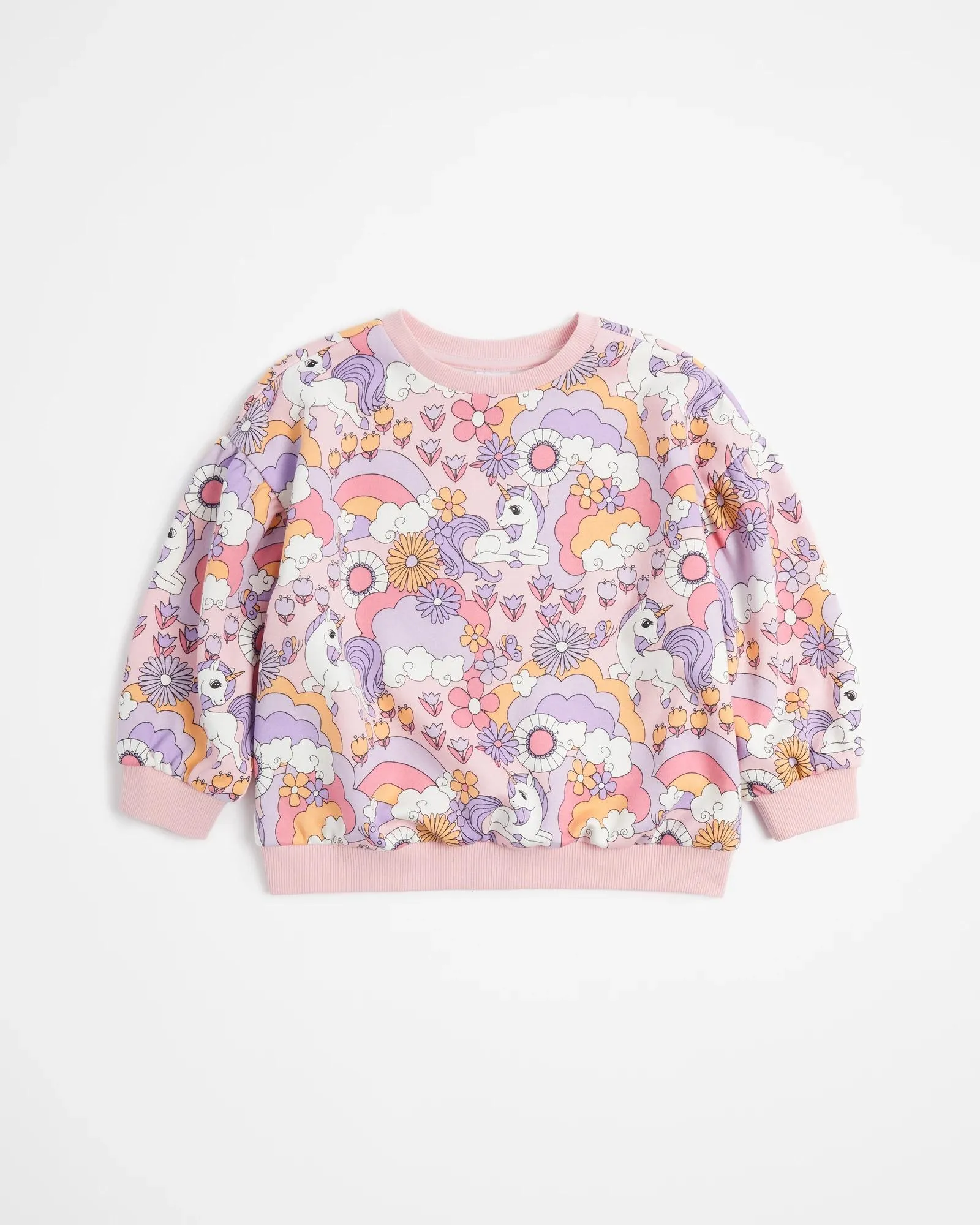 popular  Unicorn Balloon Sleeve Jumper