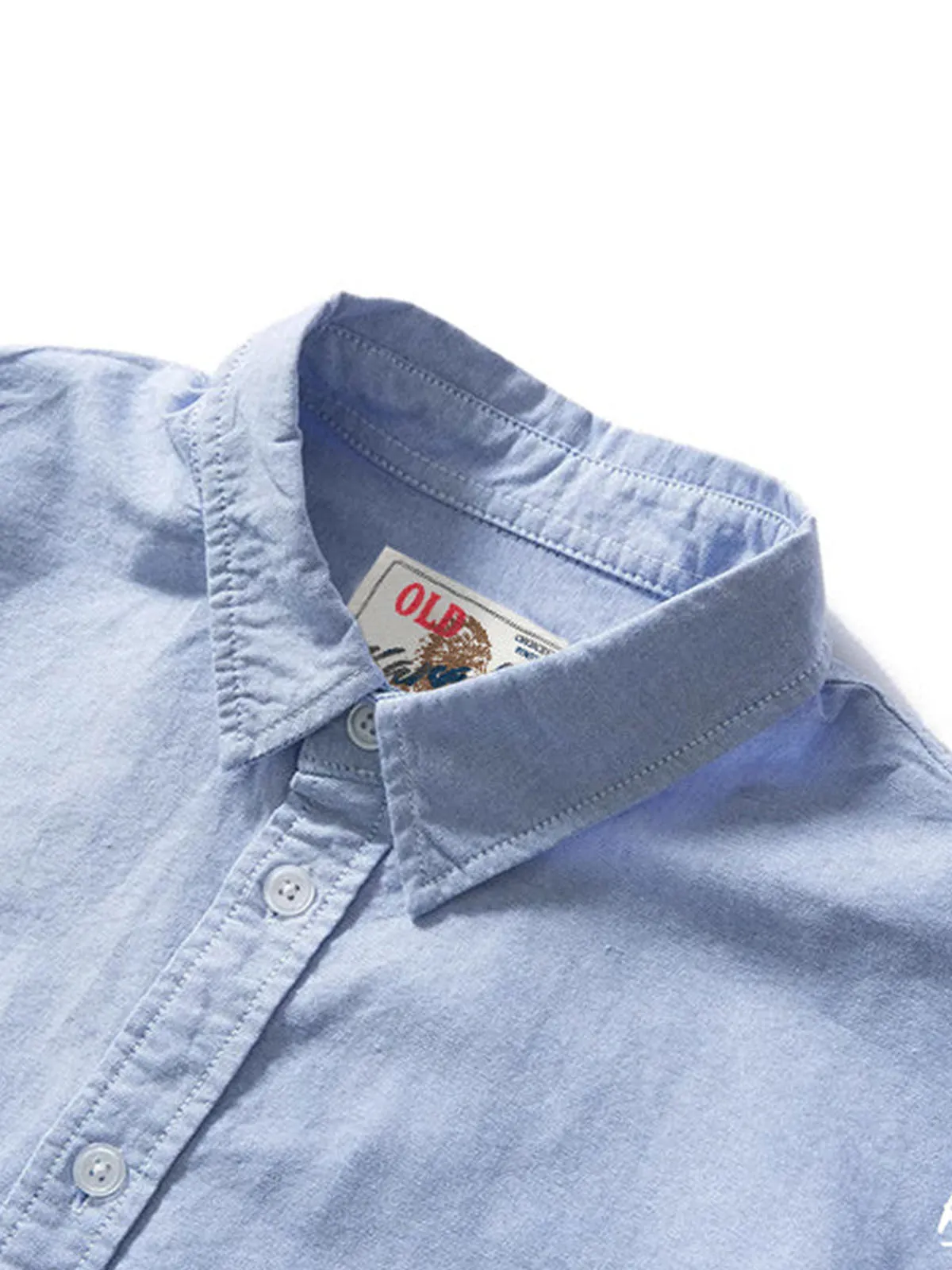 PRE-ORDER Cleanfit Embroidered Oxford Long Sleeve Shirt