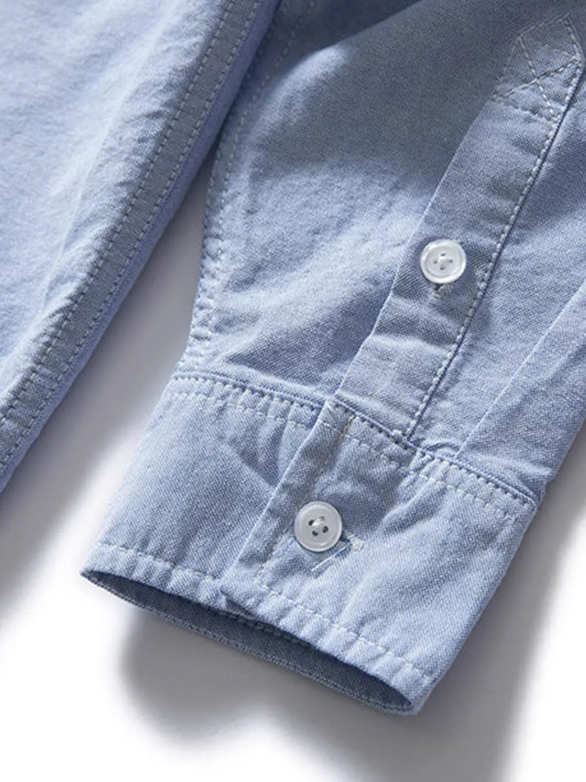 PRE-ORDER Cleanfit Embroidered Oxford Long Sleeve Shirt