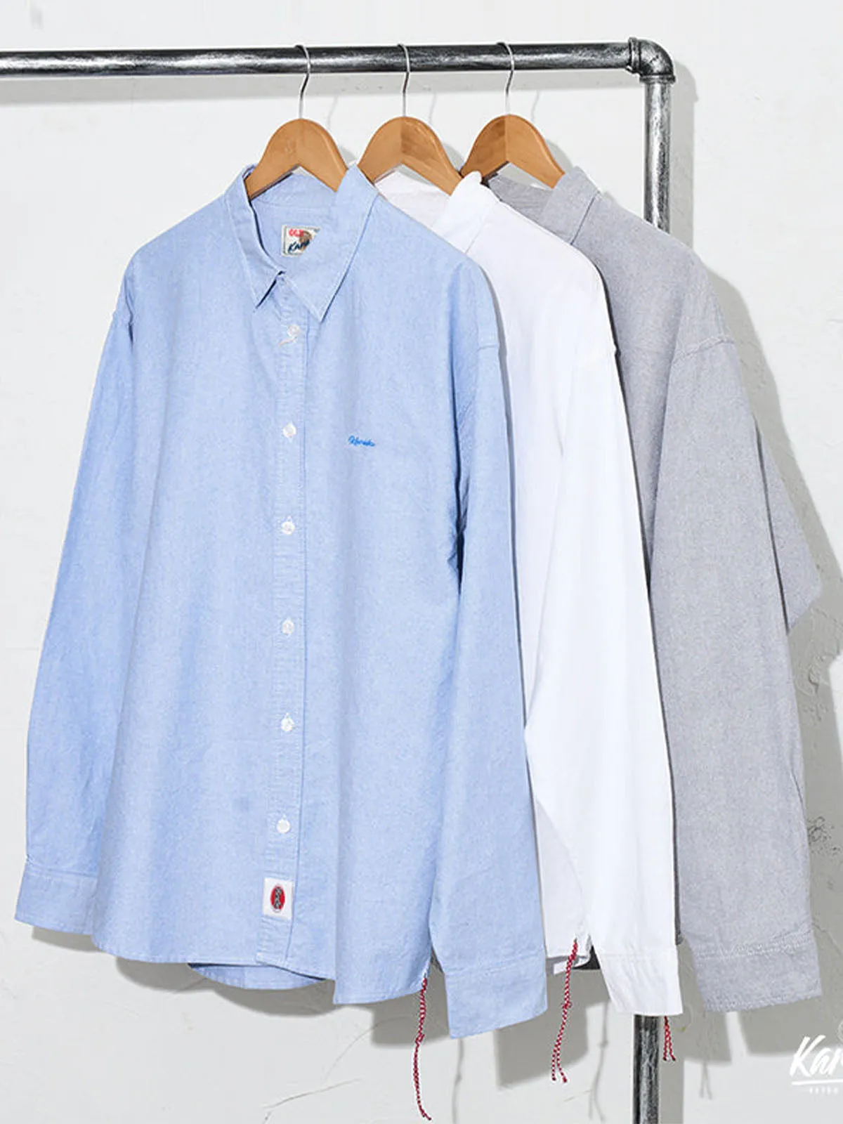 PRE-ORDER Cleanfit Embroidered Oxford Long Sleeve Shirt