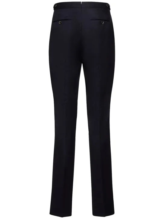 PT Torino   Pleated flannel straight pants 