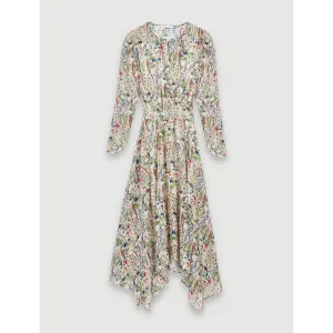 Rangley Dress - Ecru / Green