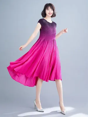 Rose Ombre Statement Dress