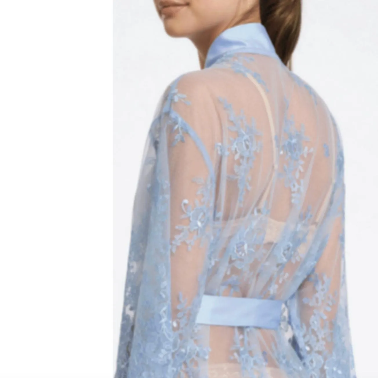 Rya Collection Darling Short Cover Up in Cornflower Blue 197