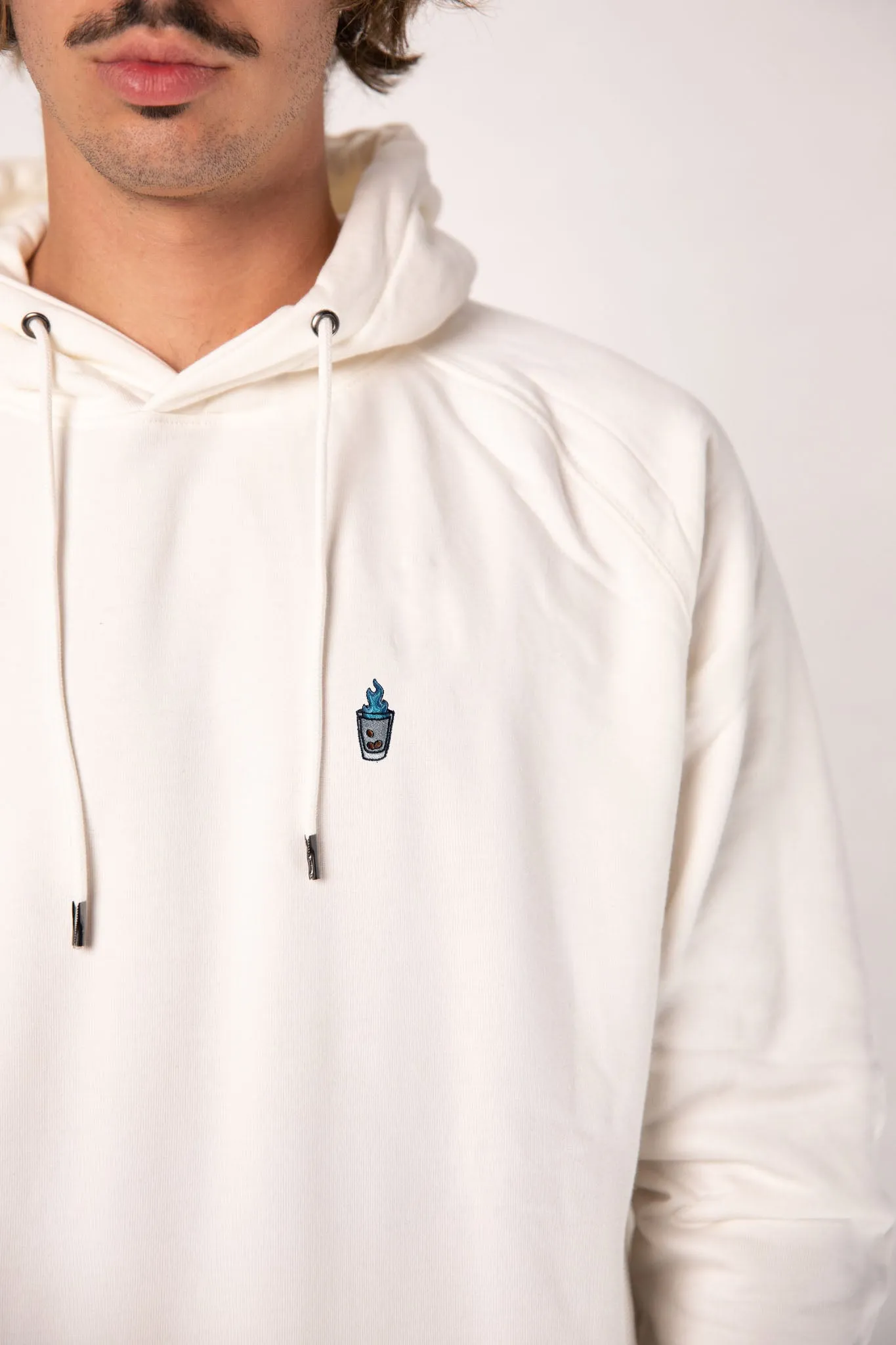Sambuca | Bestickter Bio-Baumwoll Männer Hoodie