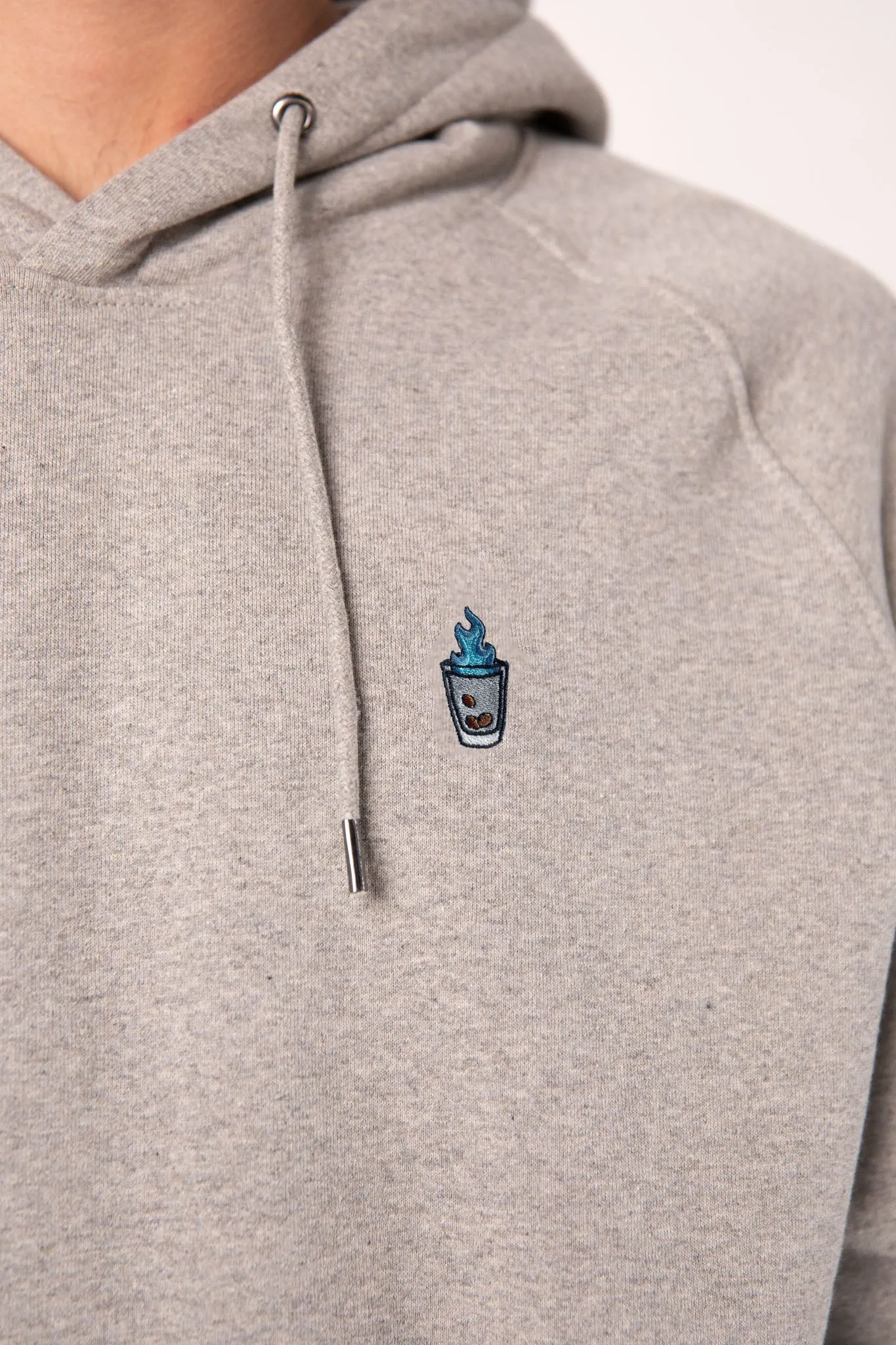 Sambuca | Bestickter Bio-Baumwoll Männer Hoodie