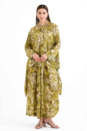 Sequin Embellished Green Olivia Skirt Co-Ord Set