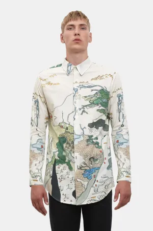 Shirt: THE MAP | Artist: Morta - Streetwear