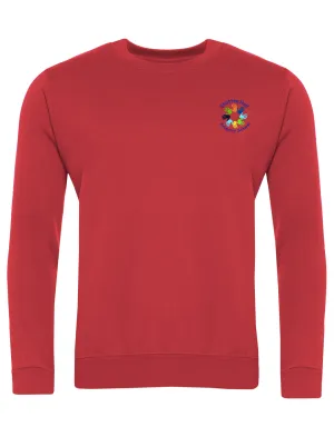 Shotton Hall Primary School Red Sweatshirt
