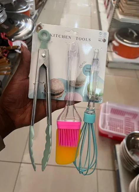 Silicone Kitchen Cooking Utensils Set 4pcs