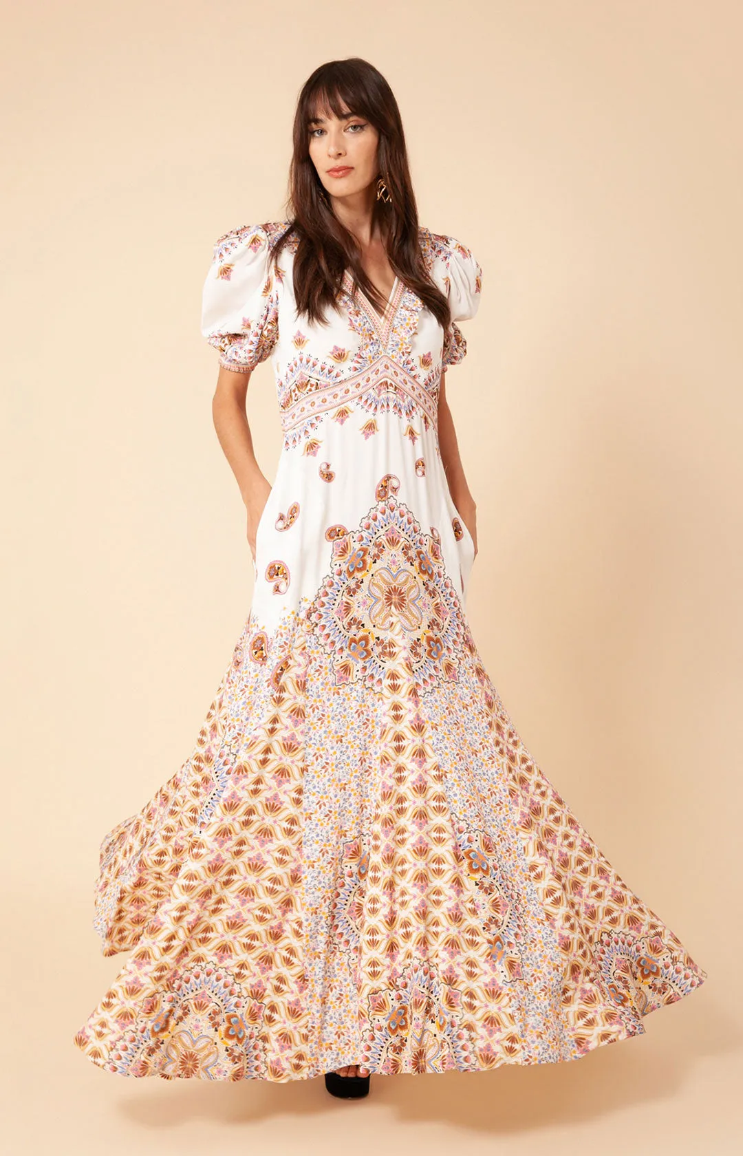 Soraya Crepe Maxi Dress