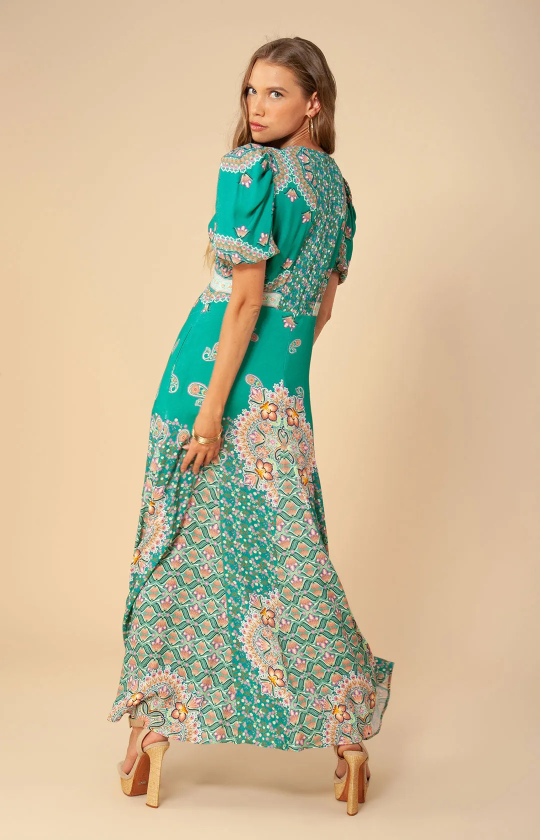 Soraya Crepe Maxi Dress