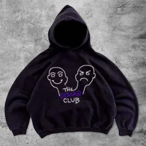 The dollar club casual sports plus cashmere hoodie