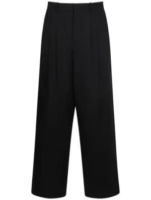 The Row   Berto cotton &amp; silk pants 