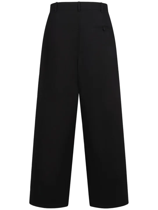 The Row   Berto cotton &amp; silk pants 