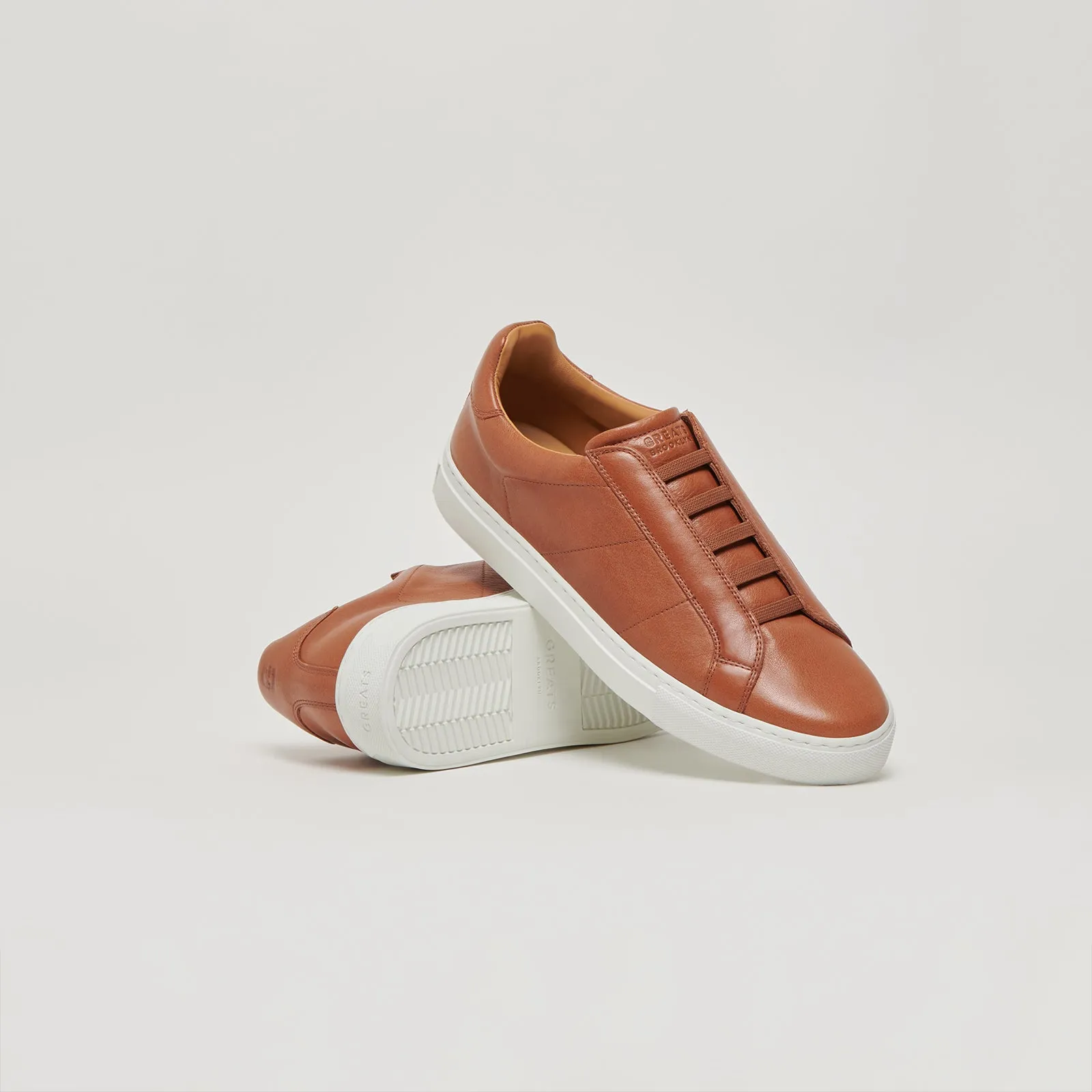 The Royale 2.0 Slip On - Cuoio