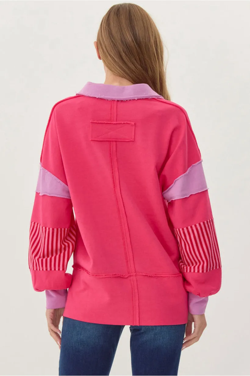 Tilly Color Block Sweatshirt