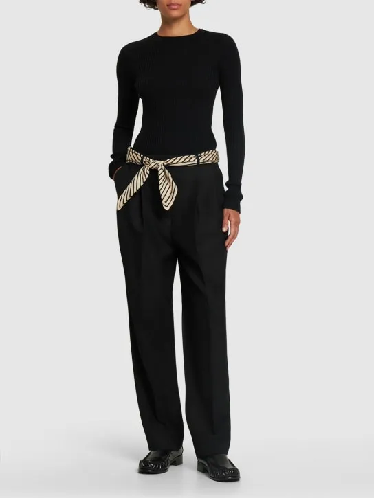 Toteme   Pleated tailored pants 