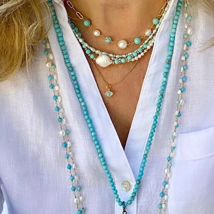 Turquoise Necklace - Ivy