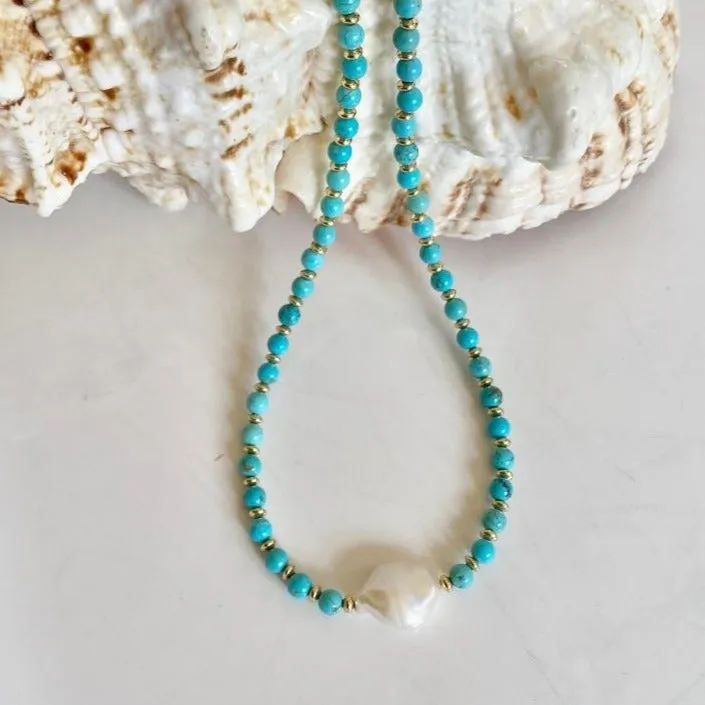 Turquoise Necklace - Ivy