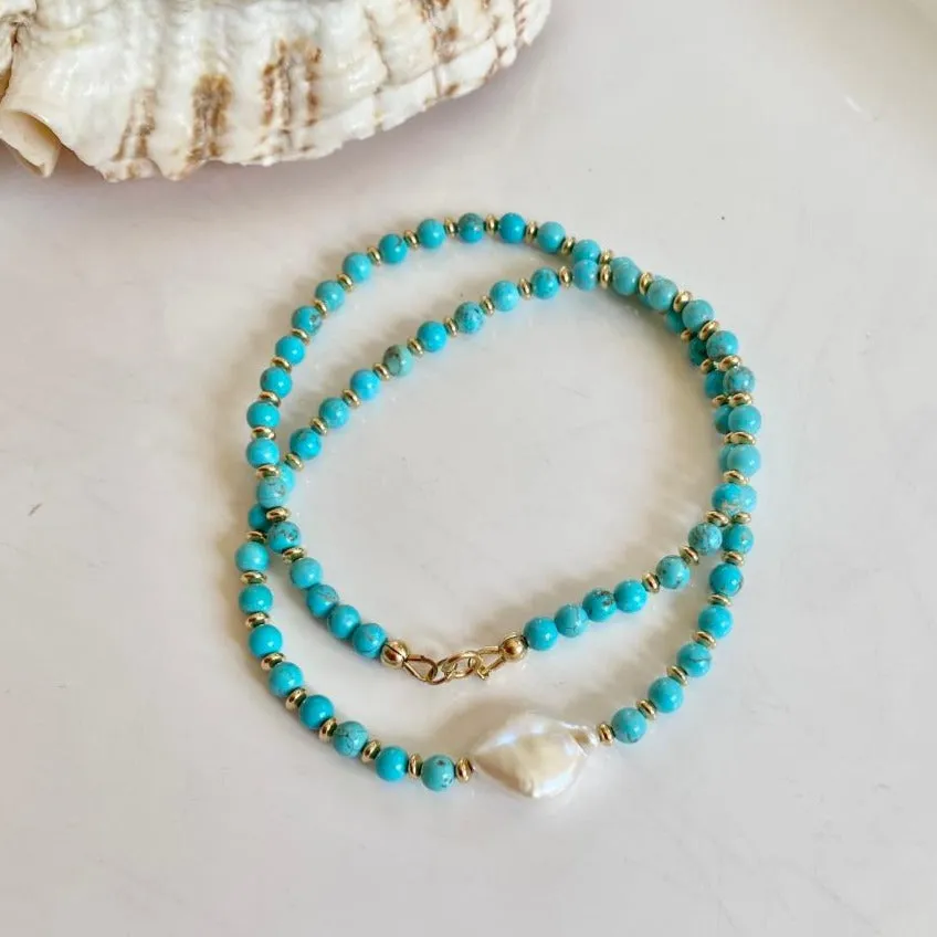 Turquoise Necklace - Ivy