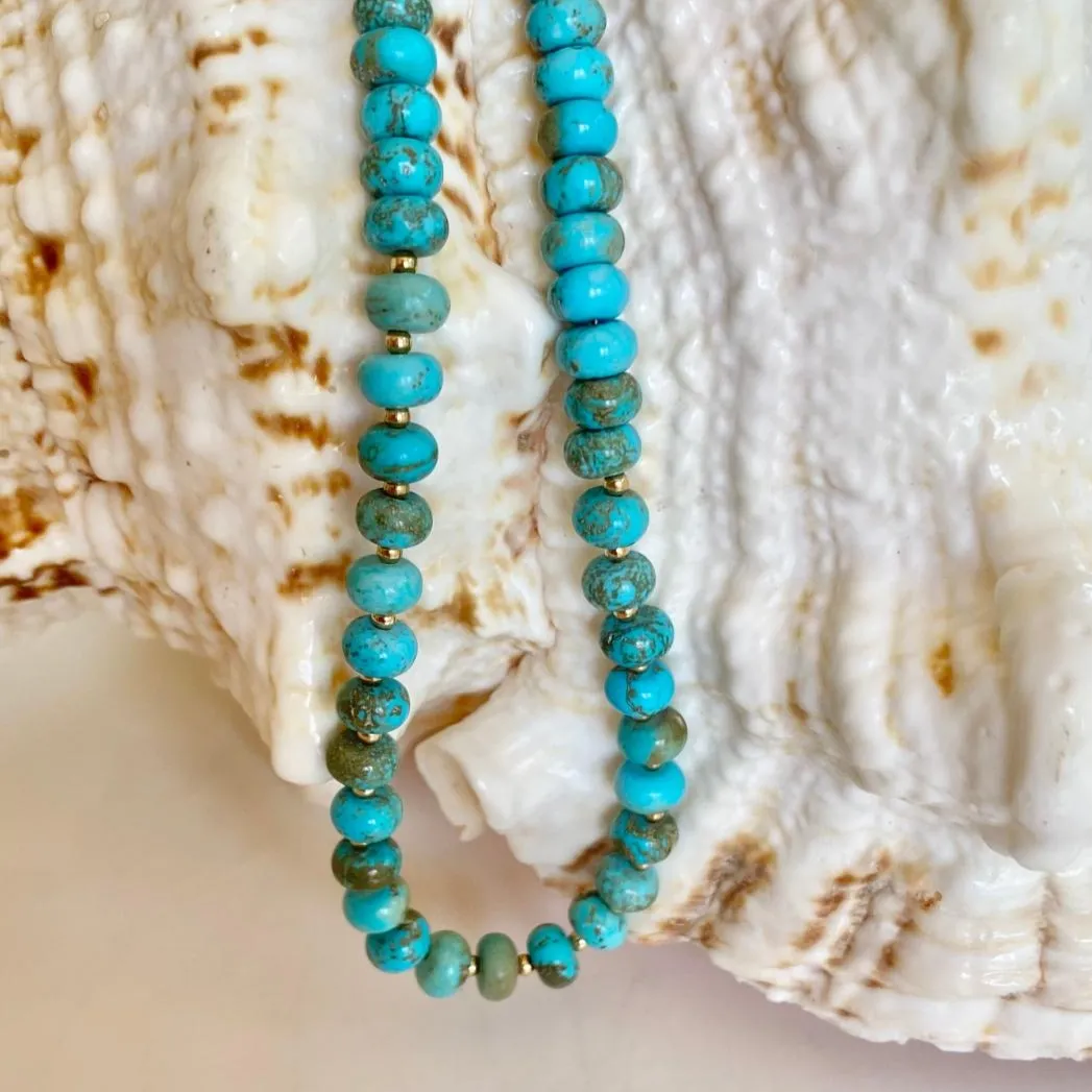 Turquoise Necklace - Serafine