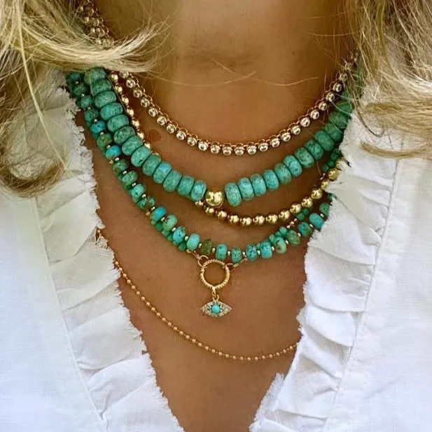 Turquoise Necklace - Serafine