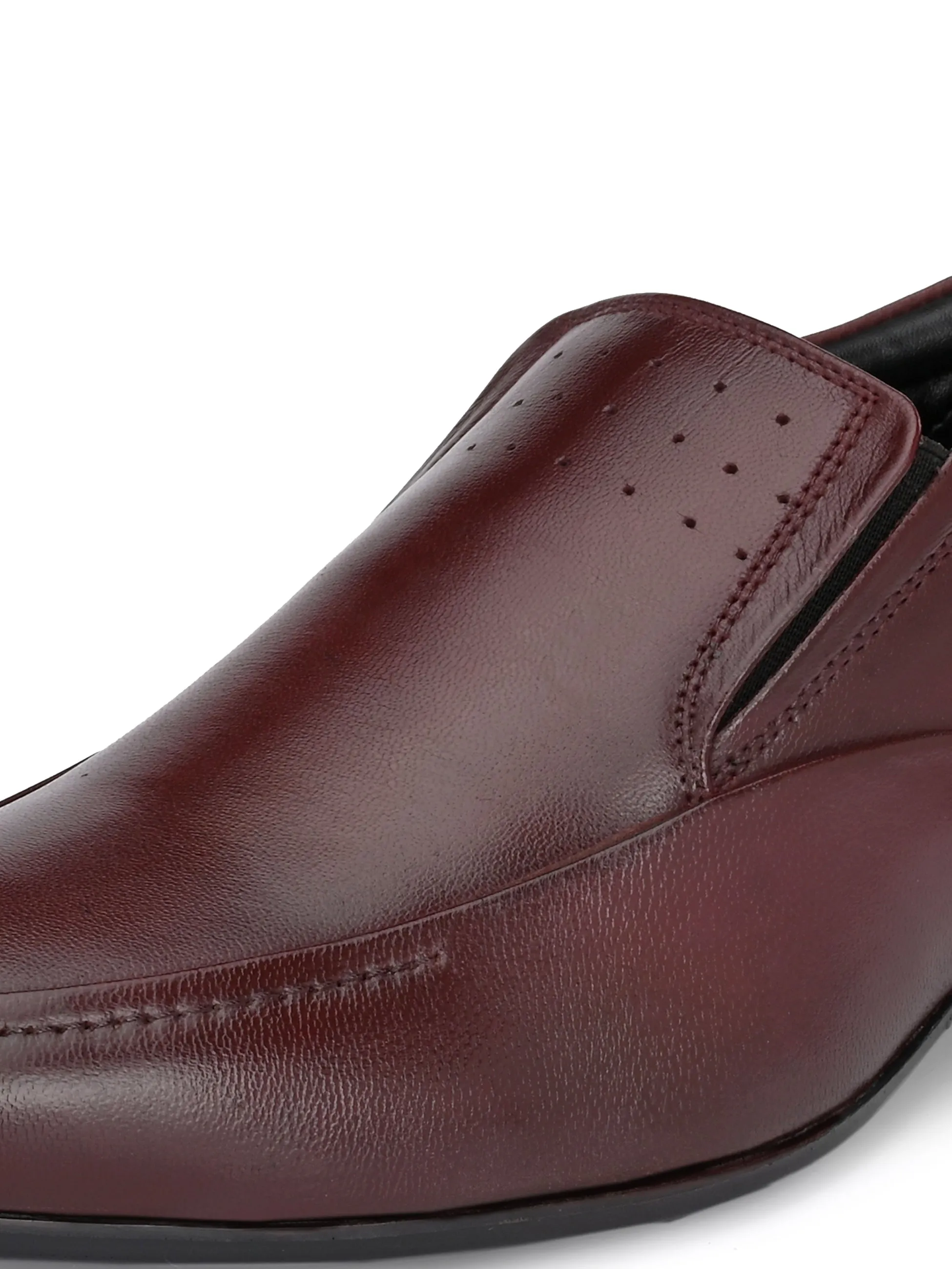 Vintage Full Grain Leather Slip Ons