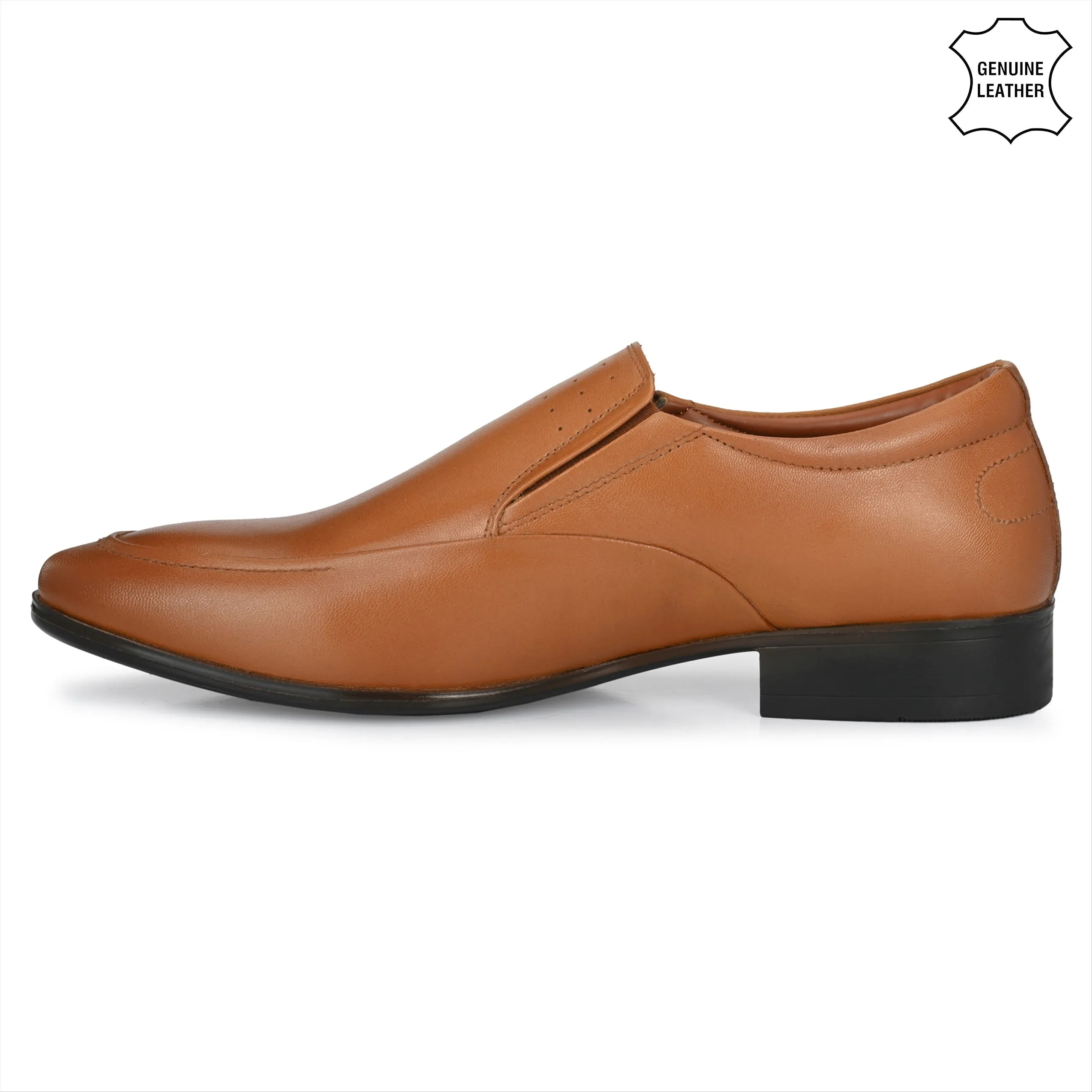 Vintage Full Grain Leather Slip Ons