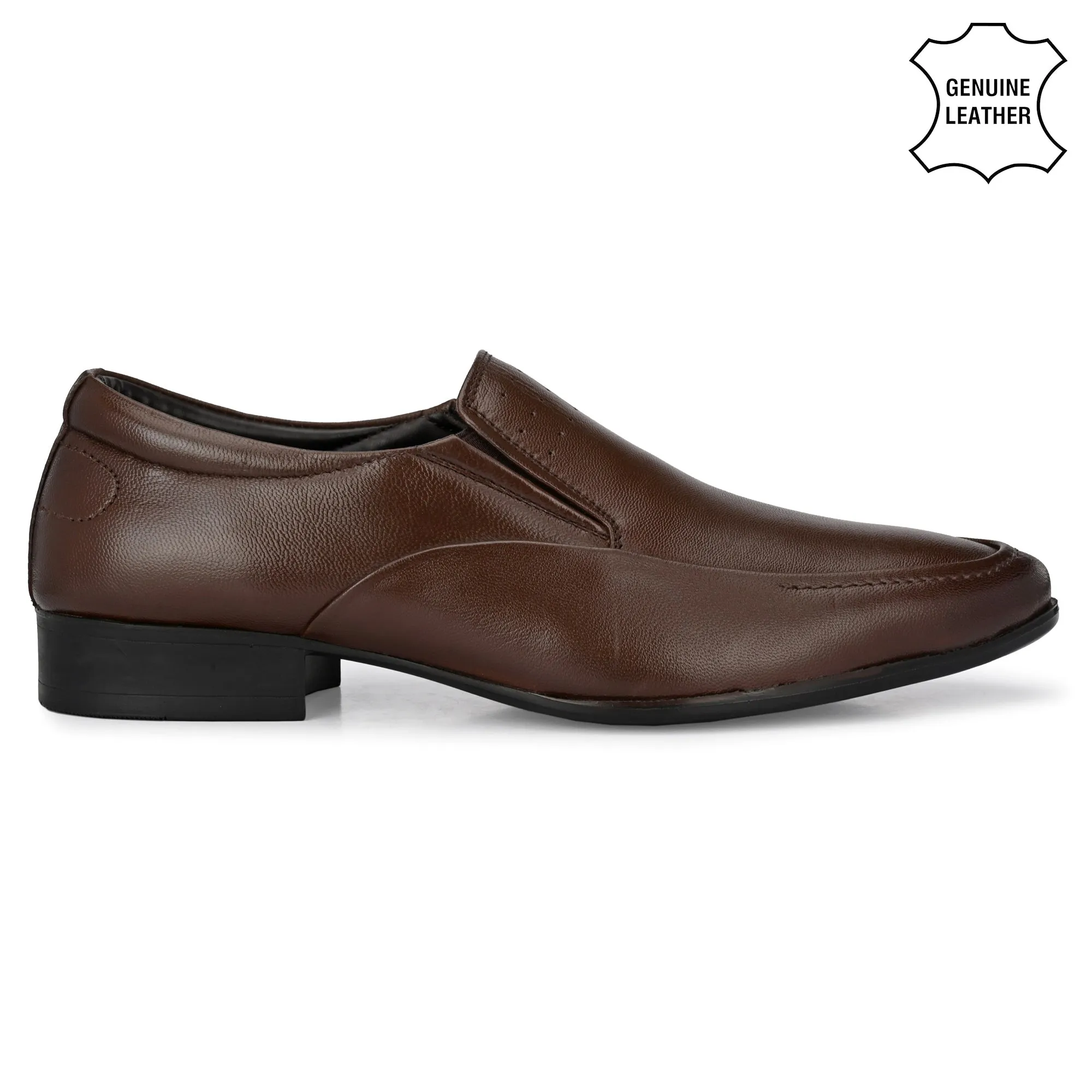 Vintage Full Grain Leather Slip Ons