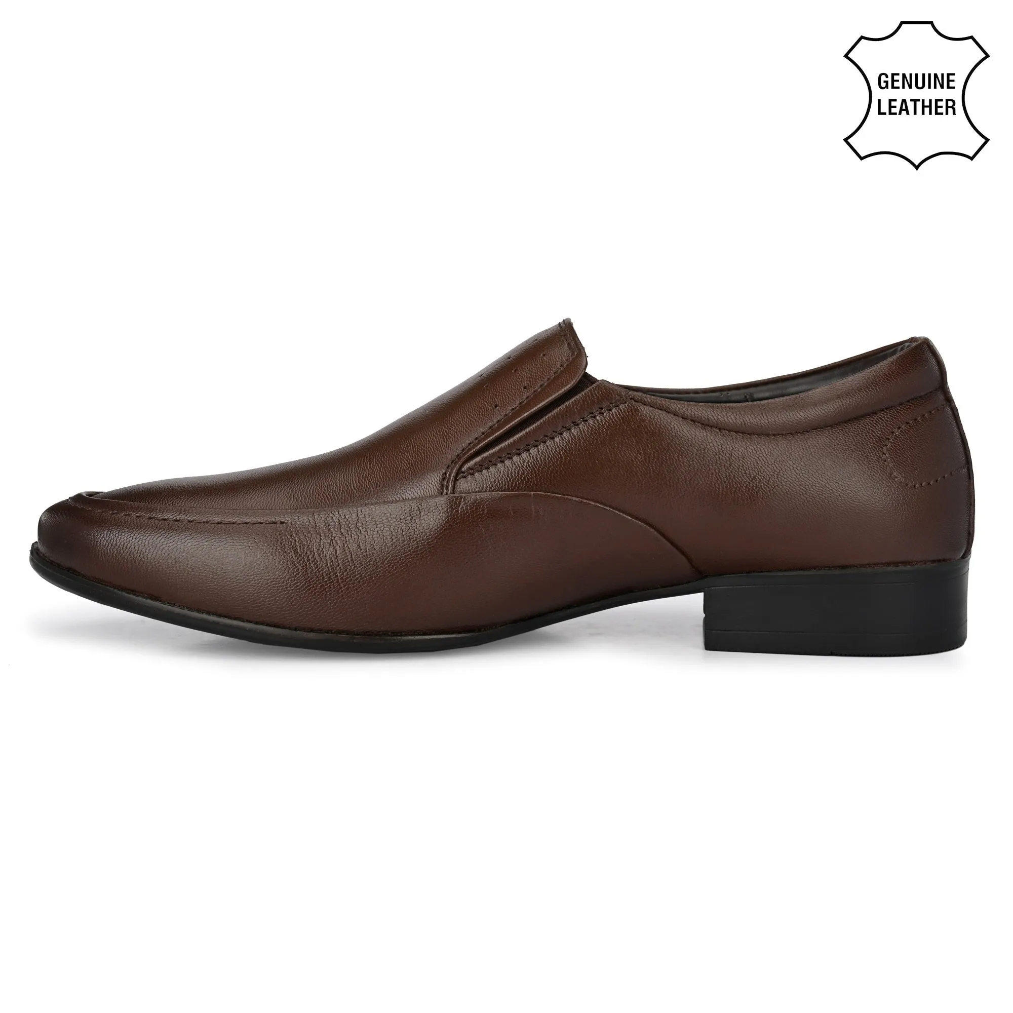 Vintage Full Grain Leather Slip Ons