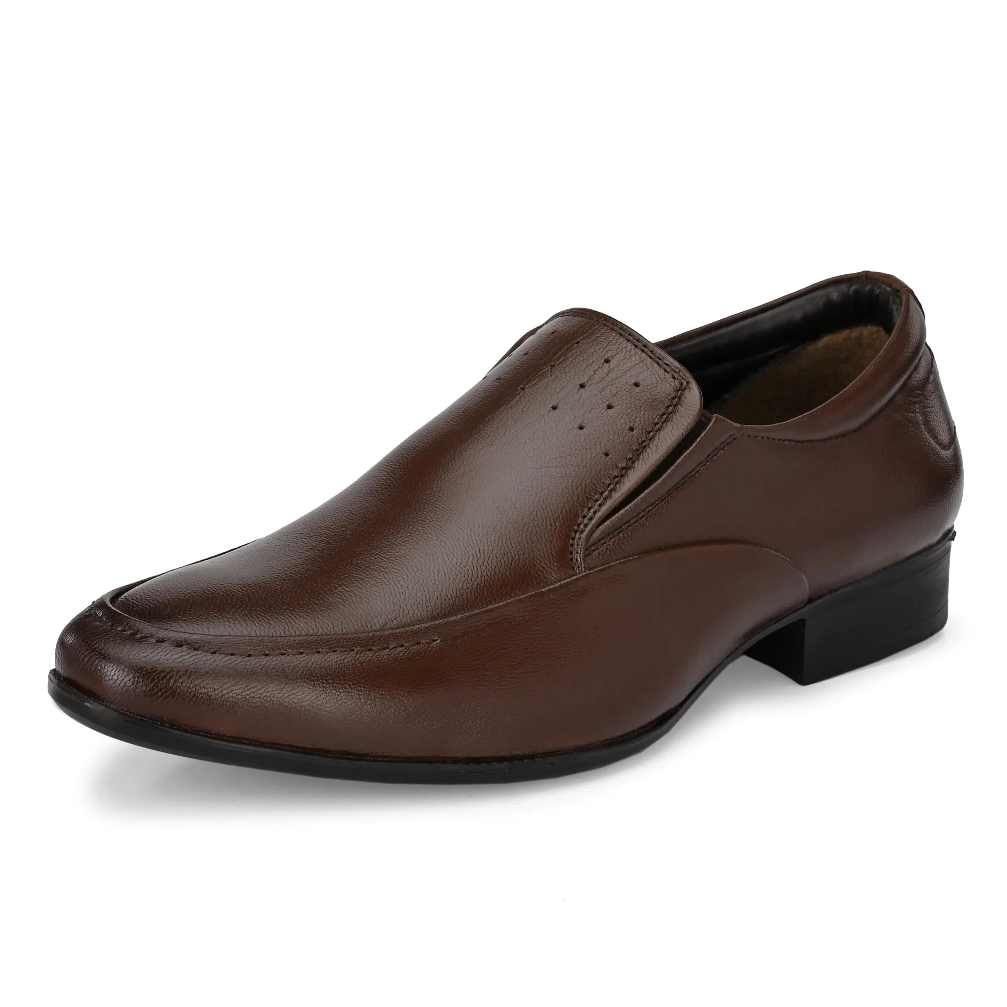 Vintage Full Grain Leather Slip Ons