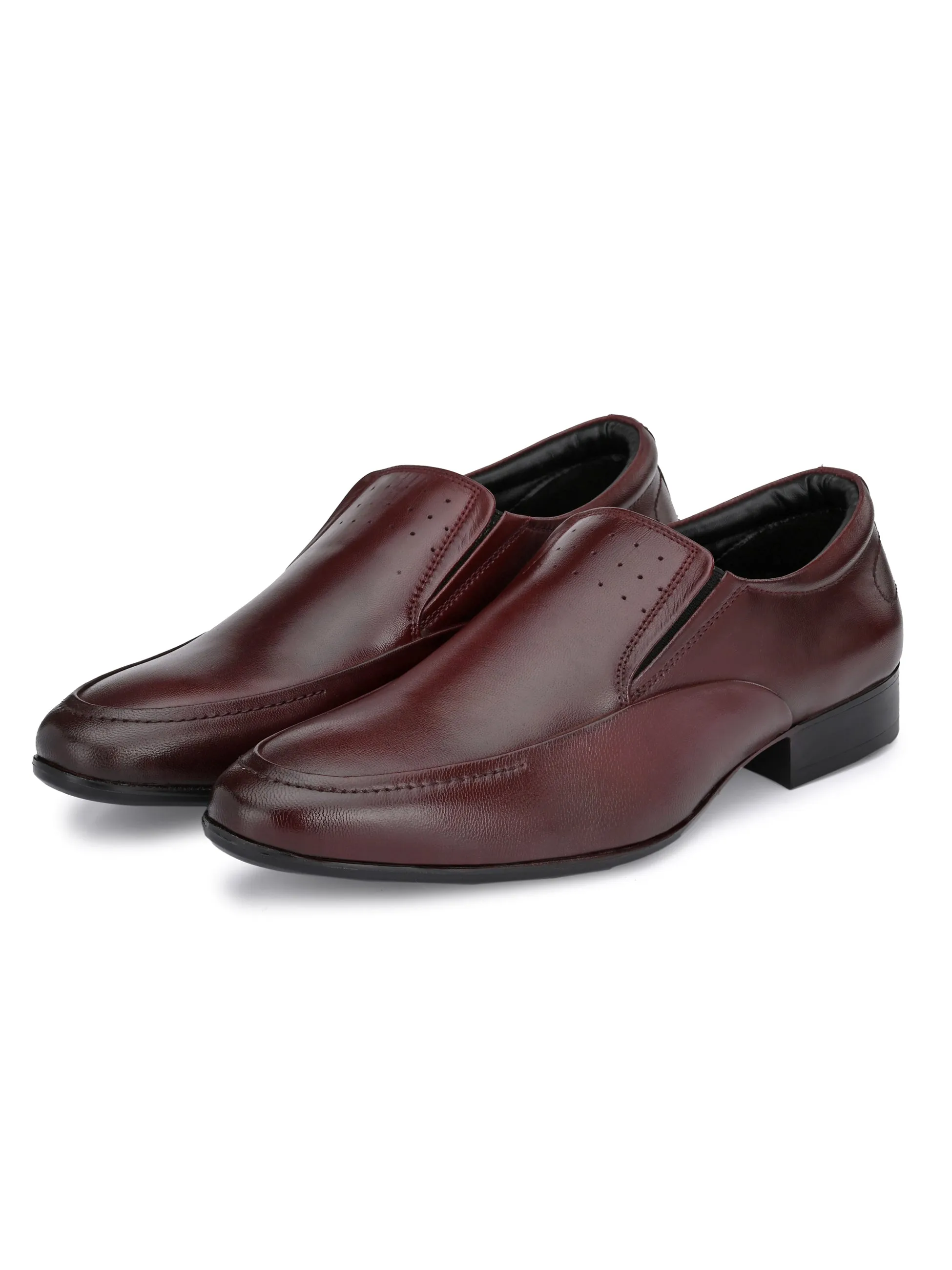 Vintage Full Grain Leather Slip Ons