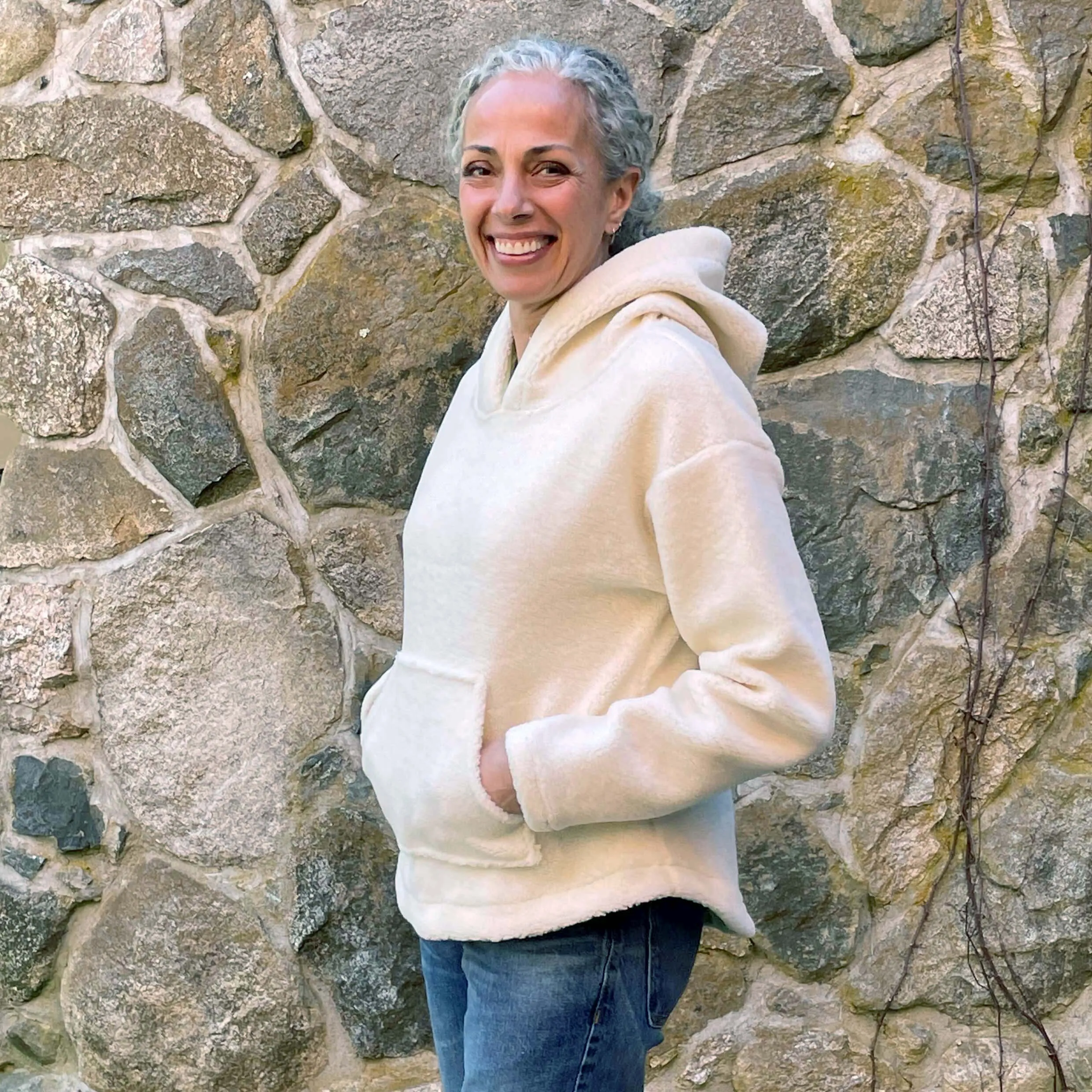 Women's Sherpa Fleece Hoodie