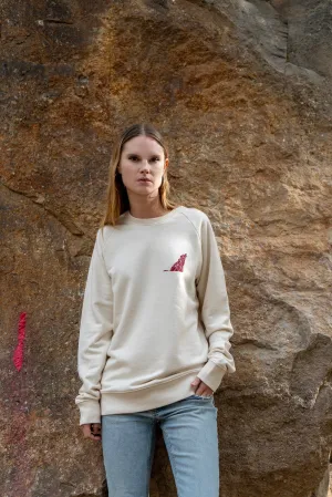 Women's Sweatshirt | Red Wolf