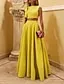 Women's Two Piece Swing Maxi Dress Set