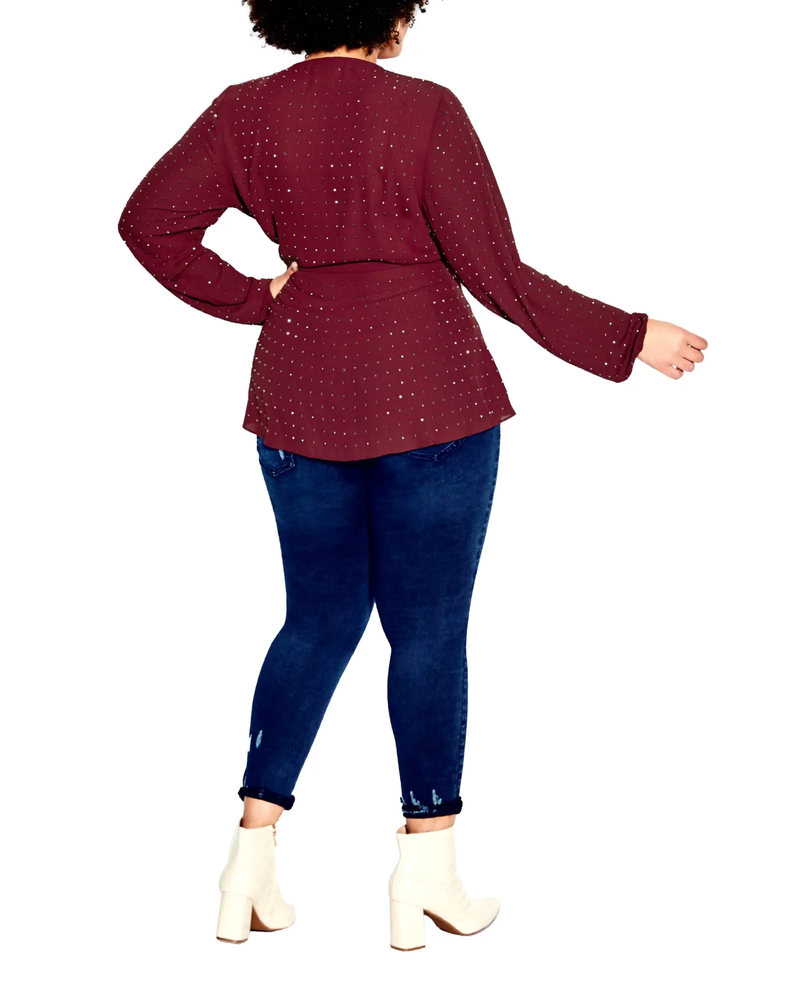 Wren Bling Top | Ruby